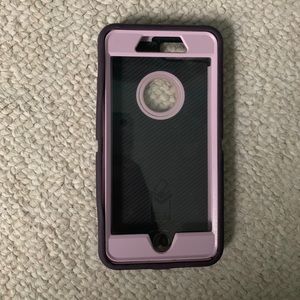 Lavender&dark purple Otter Box case